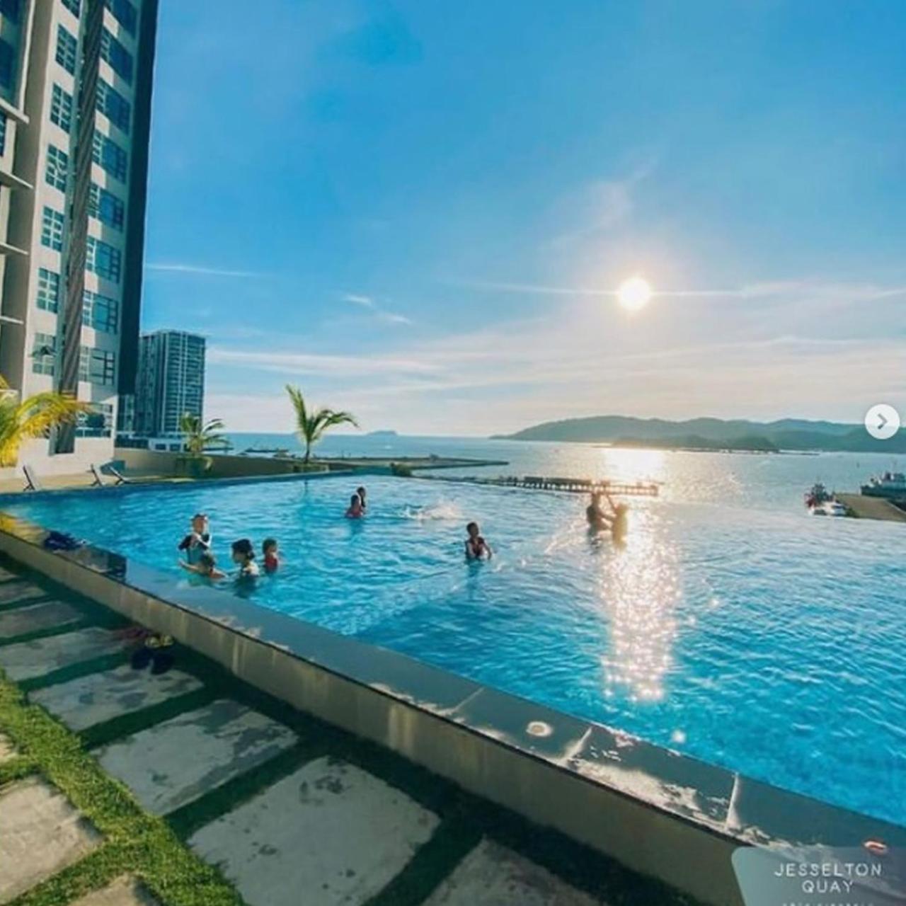 Ferienwohnung Mango House2-Seaview,Wifi,Swimmingpool,Gym-Jq Kota Kinabalu Exterior foto